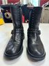 Harley Davidson 100% Leather Solid Black Boots Size 10 - photo 5