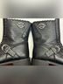 Harley Davidson 100% Leather Solid Black Boots Size 10 - photo 11