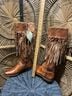 BED|STU 100% Leather Brown Boots Size 8 - photo 8