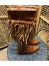 BED|STU 100% Leather Brown Boots Size 8 - photo 4