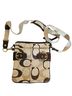 Coach Print Multi Color Leather Crossbody Bag One size - photo 1