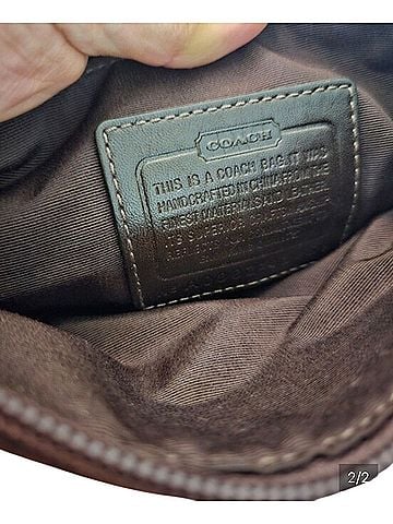 Coach Leather Crossbody Bag (view 2)