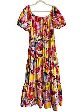 FARM Rio Neon Macaws Casual Dress (view 2)