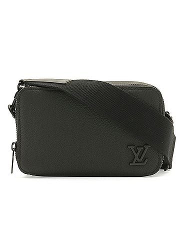Louis Vuitton LOUIS VUITTON LV Aerogram Alpha Wearable Wallet Shoulder Bag Clutch Noir Black M59161 (view 2)