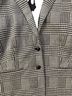 Ralph Lauren Plaid Black White Blazer Size L - photo 2