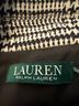 Ralph Lauren Plaid Black White Blazer Size L - photo 3