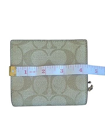 Coach Small Signature Zip Wallet Leather Belt (view 2)