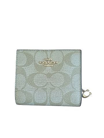 Coach Small Signature Zip Wallet Leather Belt (view 1)