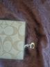 Coach Print Brown Gold Leather Belt One size - photo 6