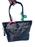 Coach 100% Nylon Stripes Black Tote One size - photo 1