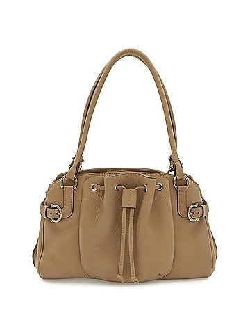 Salvatore Ferragamo Salvatore Ferragamo Gancini Handbag Tote Bag Leather Pink Beige AB-216876 (view 2)