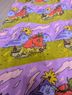 Nooworks 100% Rayon Print Red Purple Casual Dress Size S - photo 4