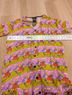 Nooworks 100% Rayon Print Red Purple Casual Dress Size S - photo 6
