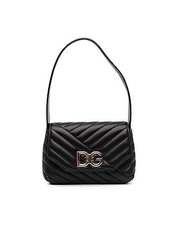 Dolce & Gabbana Small Quilted Lambskin Lop Shoulder Bag (view 1)