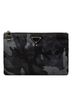 Prada 100% Nylon Blue Tessuto Camouflage Clutch One size - photo 1