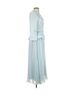 Self-Portrait 100% Polyester Solid Blue Cocktail Dress Size 4 - photo 2