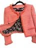 Alice + Olivia Tweed Pink Jacket Size S - photo 4