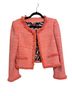 Alice + Olivia Tweed Pink Jacket Size S - photo 1
