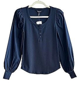 Lauren by Ralph Lauren Stretch Cotton Puff Long Sleeve T-Shirt (view 1)