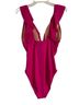 J.Crew Solid Pink One Piece Swimsuit Size 12 - photo 2