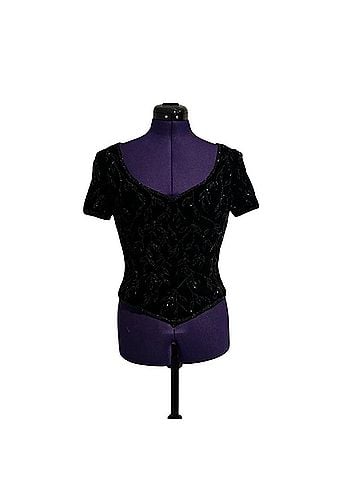 Lillie Rubin Short Sleeve Blouse (view 1)