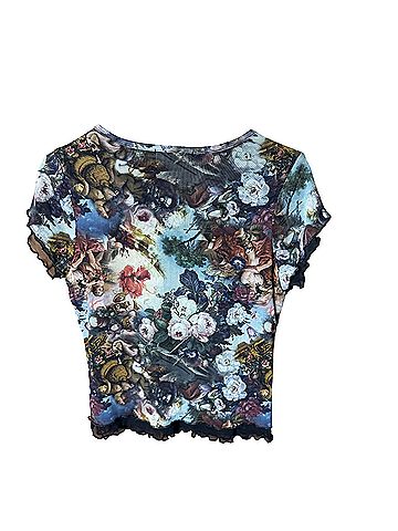 Almost Famous Short Sleeve Blouse (view 2)