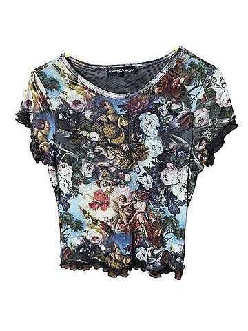 Almost Famous Short Sleeve Blouse (view 1)