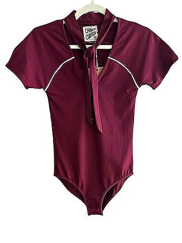 Camp Collection Brooke 70’s Vintage Inspired Bodysuit (view 1)
