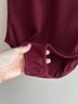 Camp Collection Solid Red Bodysuit Size S - photo 12