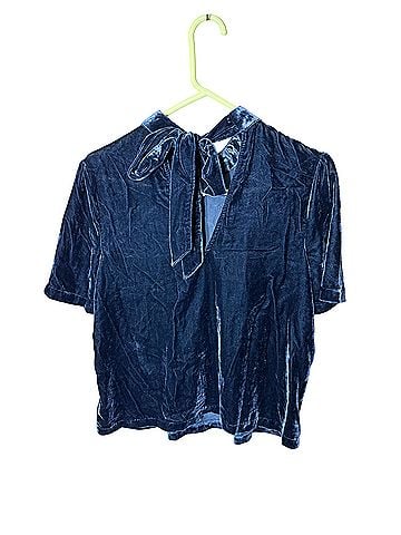 J.O.A. Los Angeles Short Sleeve Blouse (view 2)