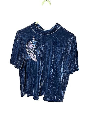 J.O.A. Los Angeles Short Sleeve Blouse (view 1)