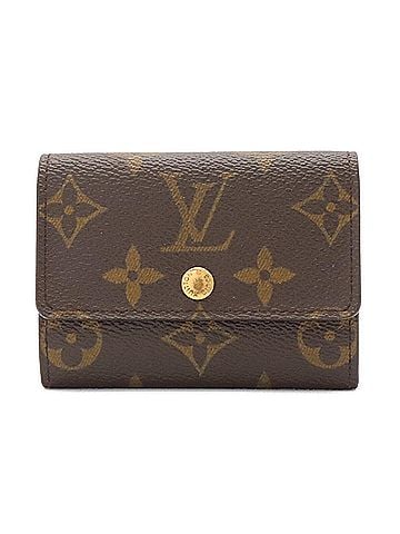 Louis Vuitton LOUIS VUITTON Louis Vuitton Monogram Portemonnaie Plat Wallet/Coin Case Wallet Coin Purse M61930 (view 2)