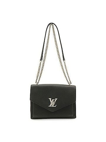 Louis Vuitton LOUIS VUITTON MyLockme Chain Shoulder Bag Pochette Leather Noir Black M51418 (view 1)