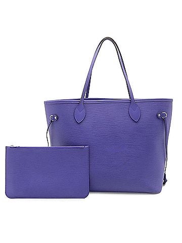 Louis Vuitton LOUIS VUITTON Louis Vuitton Epi Neverfull MM Tote Bag Shoulder Leather Fig Purple M40883 (view 2)