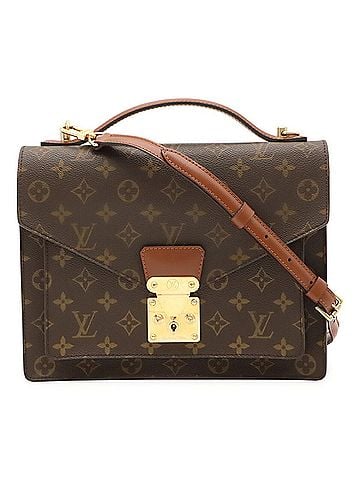 Louis Vuitton LOUIS VUITTON Monogram Monceau 28 Second Bag Handbag Shoulder M51185 (view 1)