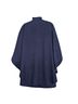 H By Halston Solid Blue Coat Size XXS - photo 2