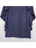 H By Halston Solid Blue Coat Size XXS - photo 5