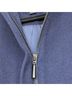 H By Halston Solid Blue Coat Size XXS - photo 7