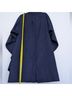 H By Halston Solid Blue Coat Size XXS - photo 9
