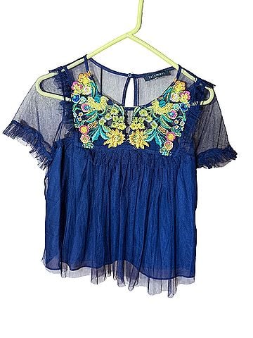 Lulumari Short Sleeve Blouse (view 1)