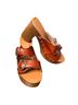 Just Fab Brown Wedges Size 7 - photo 3