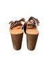 Just Fab Brown Wedges Size 7 - photo 2