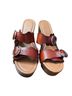 Just Fab Brown Wedges Size 7 - photo 4