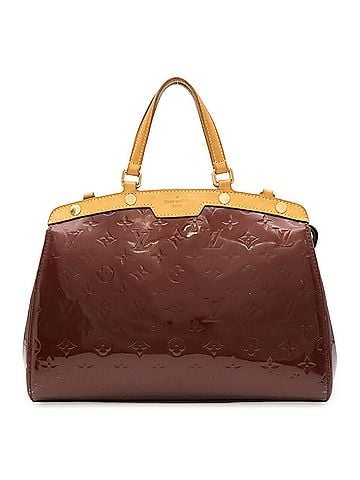 Louis Vuitton LOUIS VUITTON Louis Vuitton Monogram Vernis MM Handbag Tote Bag Enamel Rouge Fauviste M91690 (view 1)