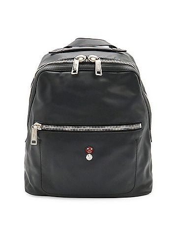 Fendi FENDI Backpack, Rucksack, Daypack, Leather, Black, 7VZ025 (view 1)