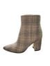 Sam Edelman Plaid Multi Color Boots Size 6 1/2 - photo 1