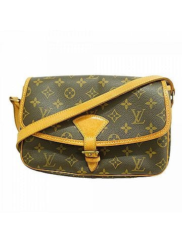 Louis Vuitton Louis Vuitton Monogram Sologne Shoulder Bag M42250 Brown Women's (view 1)