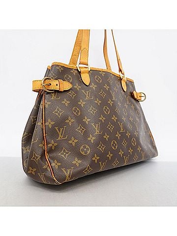 Louis Vuitton Louis Vuitton Monogram Batignolles Horizontal Tote Bag M51154 Brown Women's (view 2)