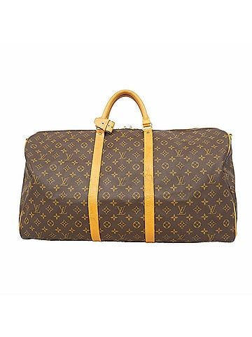 Louis Vuitton Louis Vuitton Bags - Boston Monogram Keepall Bandoulière 60 M41412 Brown Men's &amp; Women's (view 1)