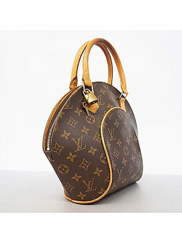 Louis Vuitton Louis Vuitton Monogram Ellipse PM Handbag M51127 Brown Women's (view 2)
